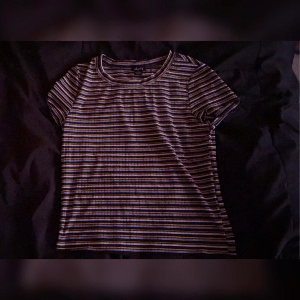 Striped Crop Top